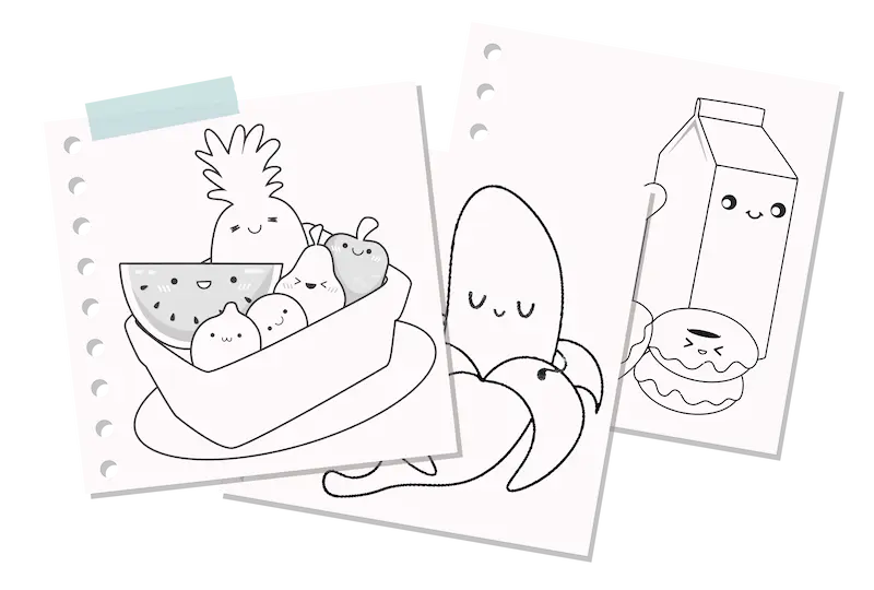 Foody App, get free printables